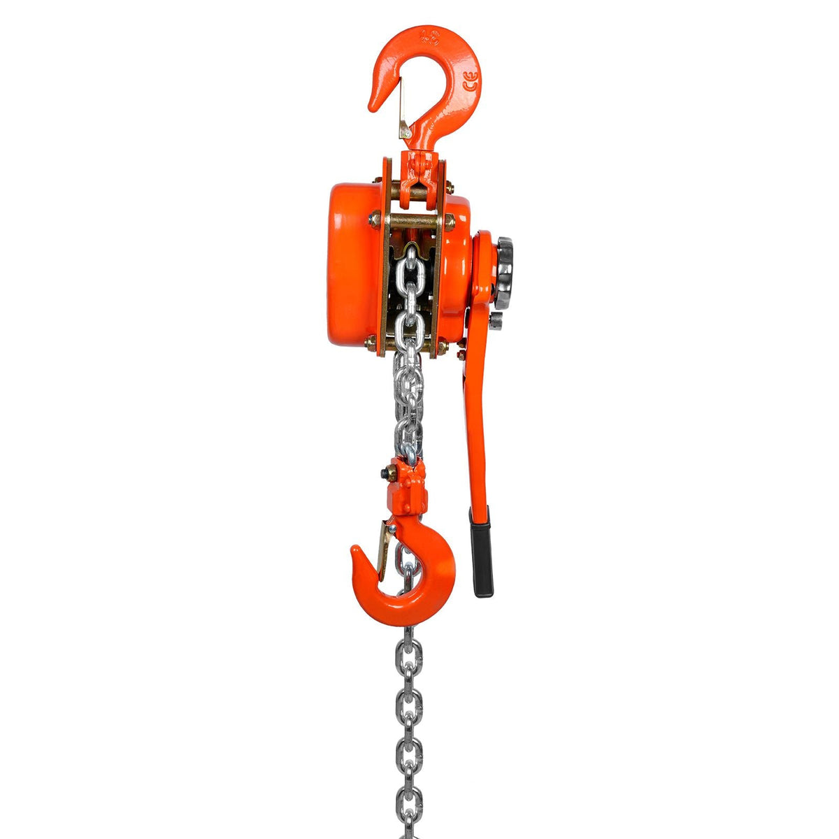 Manual Lever Chain Hoist, 3 Ton 6600 lbs Capacity 10 FT Come Along, G80 Galvanized Carbon Steel with Weston Double-Pawl Brake, Auto Chain Leading & 360° Rotation Hook, for Garage Factory Dock