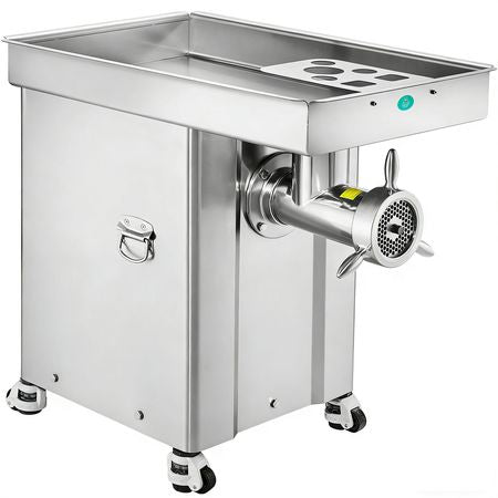 Meat Grinder, 36.7 Lbs/Min Capacity Electric Meat Grinders w/ Blade, Grinding Plate, Sausage Maker, Stainless Steel Commercial Meat Mincer for Kitchen Restaurant Butcher Store