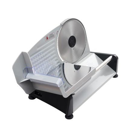 Meat Slicer, 7.5 inch 200W Electric Deli Slicer Machine with SUS420 Blade, 0-0.6 inch Adjustable Thickness, ETL Certified Home Food-Slicer for Meat, Ham, Baguett, Steak