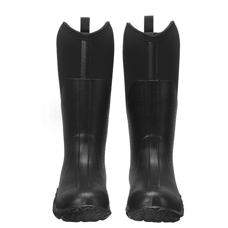 Men's Rubber Boots, Protective Footwear, Waterproof Anti Slip Hunting Boots, Gardening Insulated Mud Boots, Protective Footwear, Lightweight & Durable, for Manufacturing, Farming, Size 9 US