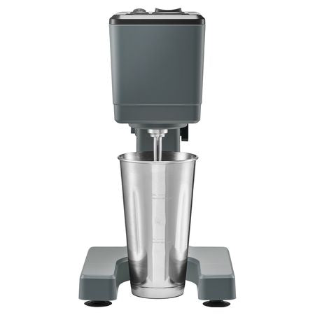 Milkshake Maker, 150W Milk Shake Maker Mixer, Single Head Drink Mixer Blender Machine, Dual-Speed Adjustment Milkshake Blender with Stainless Steel Cup, for Home, Kitchen, Bar & Beverage Shop