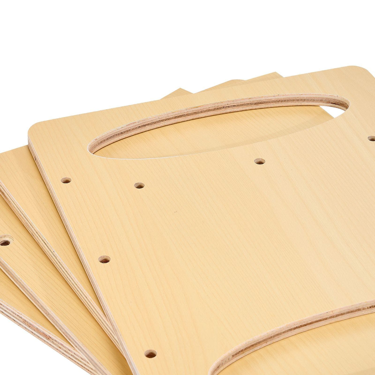 Montessori Weaning Table and Chair Set, Wooden Toddler Table and Chair Set for Aged 1-5, Adjustable Height Kids Montessori Chair and Activity Table, Ideal for Reading, Eating, Playing - Natural