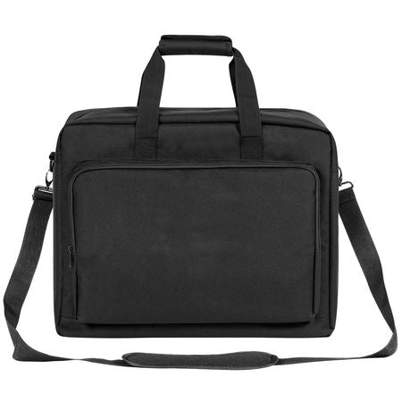 Padded DJ Mixer Gig Bag, 1200D Oxford Fabric, DJ Gear Carry Bag with a Storage Pocket 4.92 ft Removable Shoulder Strap 0.39 in Padding, 19.29 x 8.66 x 15.34 in Storage Case for DJ Controller
