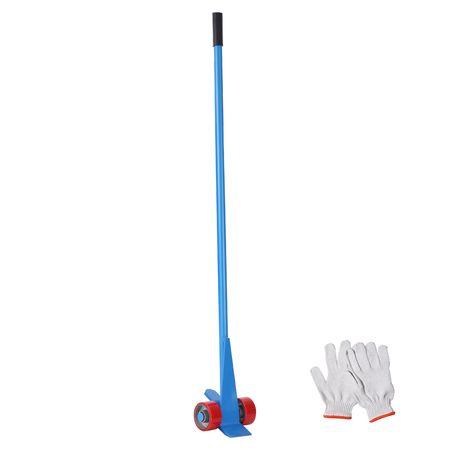 Pallet Buster, 60-Inch Handle, 8818 lbs Weight Capacity, Q235 Carbon Steel, Heavy Duty Deck Wrecker Demolition Wood Pallet Tool Breaker Pry Bar Puller for Efficient and Effortless Board Removal