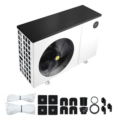 Pool Heat Pump Max 70730 BTU, Electric Pool Heater for Above & In-Ground Up to 19812 Gallons, All-DC Inverter Technology, WiFi & App Remote Control, Multiple Protection for Swimming Party
