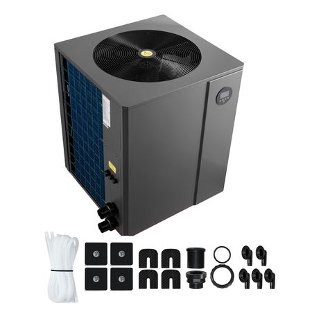 Pool Heat Pump Max 88850 BTU, Electric Pool Heater for In-Ground Up to 22454 Gallons, All-DC Inverter Technology, WiFi & App Remote Control, Multiple Protection for Swimming Parties
