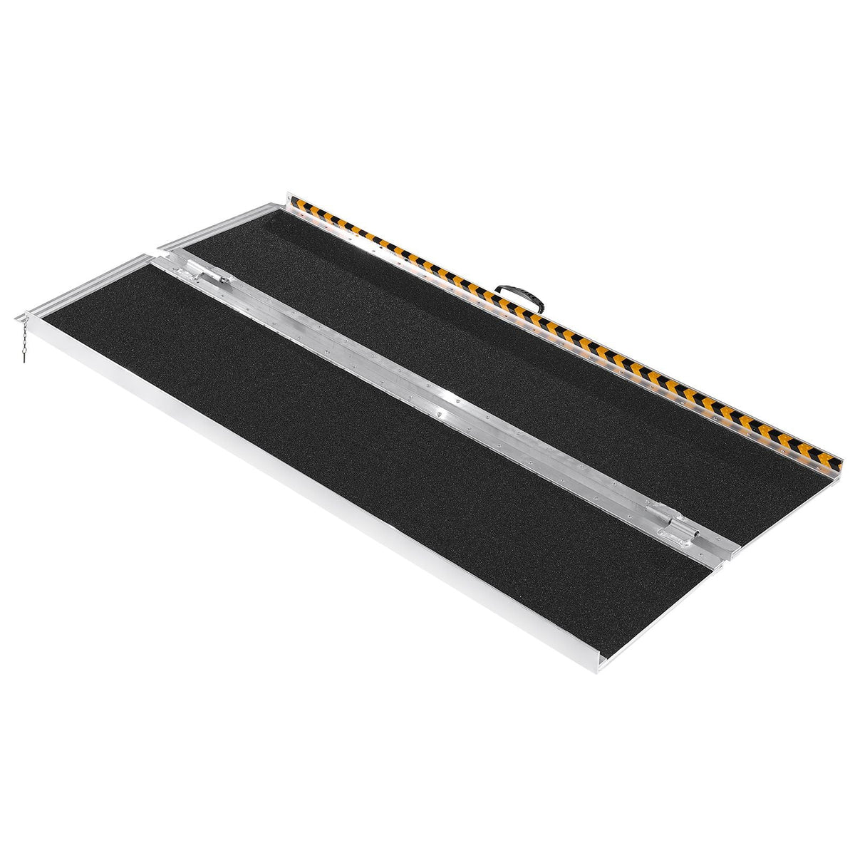 Portable Wheelchair Ramp, 6 ft 800 lbs Capacity, Non-Slip Aluminum Folding Threshold Ramp, Foldable Mobility Scooter Ramp Wheel Chair Ramp, Handicap Ramp for Home Steps, Stairs, Doorways, Curbs