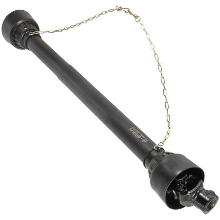 PTO Shaft 1 3/8\" PTO Drive Shaft, 6 Spline End Round End PTO Driveline Shaft, Series 4 Tractor PTO Shaft, 39\"-55\" Brush Hog PTO Shaft, Black PTO Shaft for Bush Hog/Finish Mower/Rotary Cutter