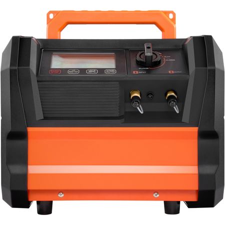 Refrigerant Recovery Machine, 1 HP Dual Cylinder Portable AC Recovery Machine with 3000rpm Brushless Motor, Freon Refrigerant Recycling Tool for Automotive, Air Condition, Household HVAC
