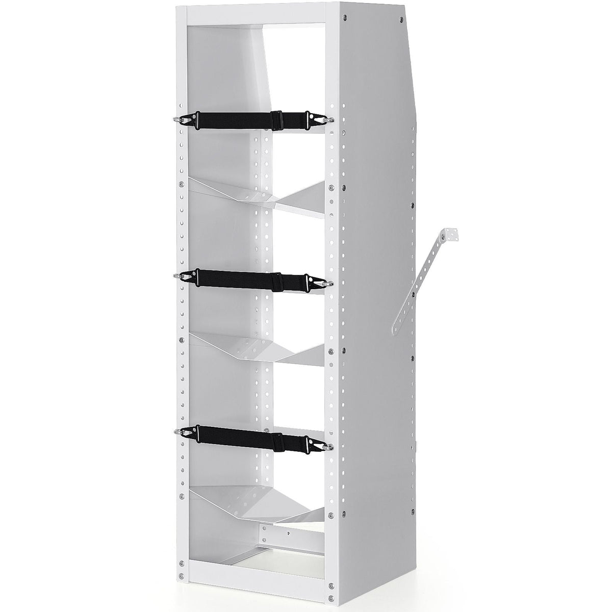Refrigerant Tank Rack, with 3 x 30-50lb Bottle Tanks, Cylinder Tank Rack 14.64x13.97x46.06 in, Refrigerant Cylinder Rack Gas Cylinder Racks and Holders for Freon, Gases, Oxygen, Nitrogen