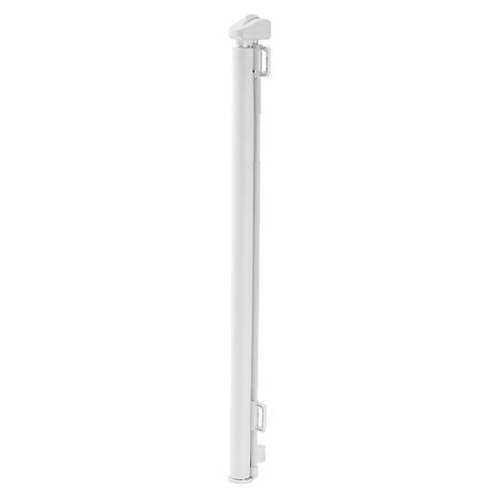 Retractable Baby Gate, Extends to 72.8 inch Wide, 31.3 inch Tall, with Security Lock, Easy to Use, Walk Through Without Tripping, Mesh Dog Gate for Stairs, Hallways, Indoor/Outdoor, White