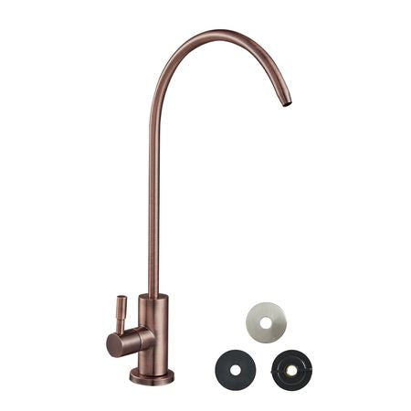 Ro Water Faucet, Lead-Free Stainless Steel Faucet, Drinking Water Faucets with Solid Brass Valve, Anti-Rust & Durability Drinking Water Faucets For Kitchen, Bar Counter, Cafe, Antique Bronze