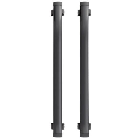 Roof Rack Cross Bars, Fits Jeep Grand Cherokee 2011-2021 (With Grooved Side Rails), 200 LBS Capacity, Lockable Heavy Duty Aluminum Crossbar Racks Roof Rail Rooftop Luggage Canoe