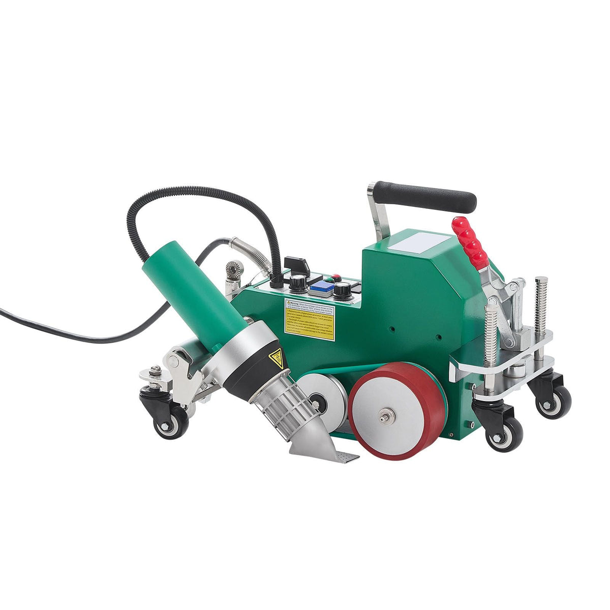 Roofing Hot Air Welder, 3400W 220V High Power Plastic PVC TPO Welding Machine - 1.57in Welding Width, 0.04-0.08 in Thickness, 68-1202 F Heat Roofing Welding Tool, for Waterproofing Advertising