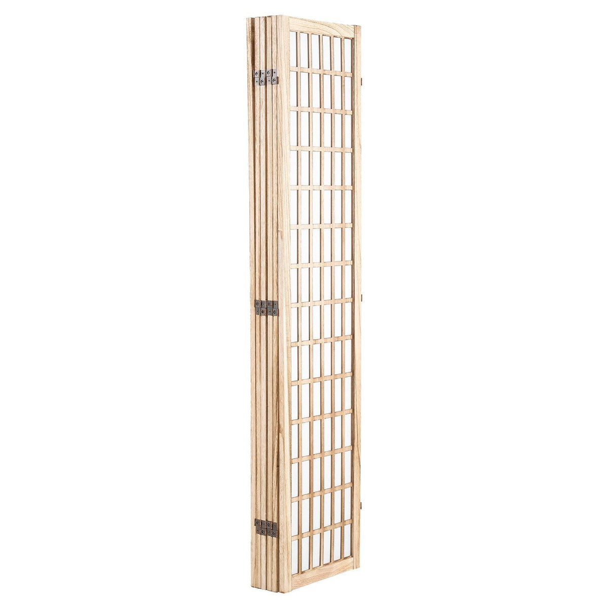 Room Divider, 6 Panel Japanese Room Divider, Wood Folding Privacy Screen Indoor, Japanese Partition Dividers Portable Decoration Screens, for Room Separation Home Office Restaurant & Bedroom