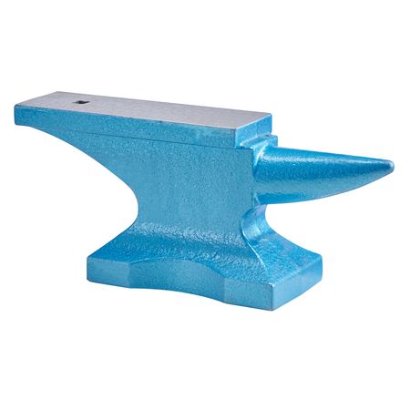 Single Horn Anvil 22Lbs Cast Iron Anvil Blacksmith for Sale Forge Tools and Equipment Anvil Rugged Round Horn Anvil Blacksmith Jewelers Metalsmith Blacksmith Tool