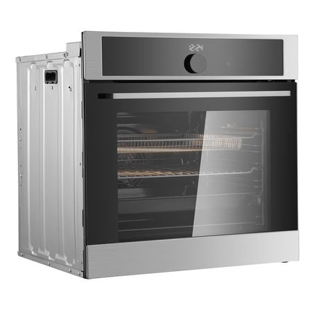 Single Wall Oven, 24" Electric Built-in Wall Oven with 16 Cooking Functions, 2.68 Cu.Ft Electric Wall Ovens with Timer, 3150W Electric Oven with Baking Rack and Tray, for Kitchen