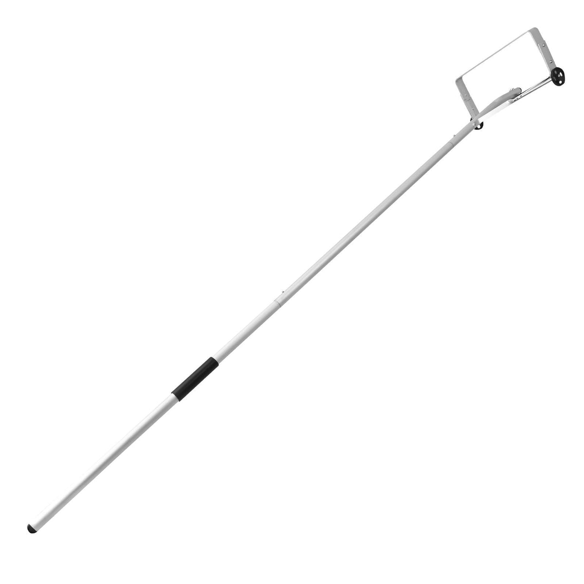 Snow Roof Rake, 18.5 in Aluminum Blade, 5.2-30 ft Adjustable Roof Snow Scraper with Wheels & Slide, , Lightweight Snows Removal Tool for House Rooftop Leaves Debris Clearing