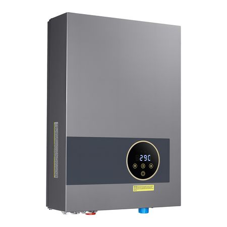 Tankless Electric Water Heater, 36kW Instant Hot Water Heater Under Sink, On Demand for Bathroom, Kitchen, Office with LCD Touch Screen, Child Security Lock ,Space-Saving, 240V