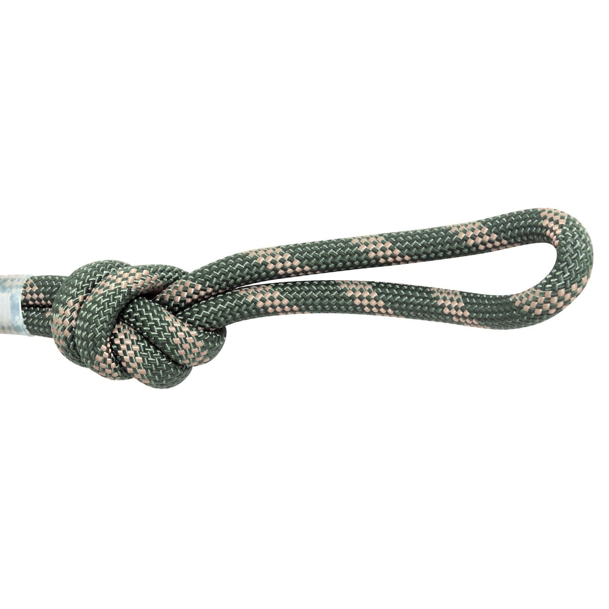Tree Stand Safety Rope, 9 ft/2.7 M Treestand Lifeline Rope 30KN Breaking Tension, 0.6'' Hunting Safety Line with Prusik Knot, 2pcs Carabiner and Silencer, for Treestrap and Climbing
