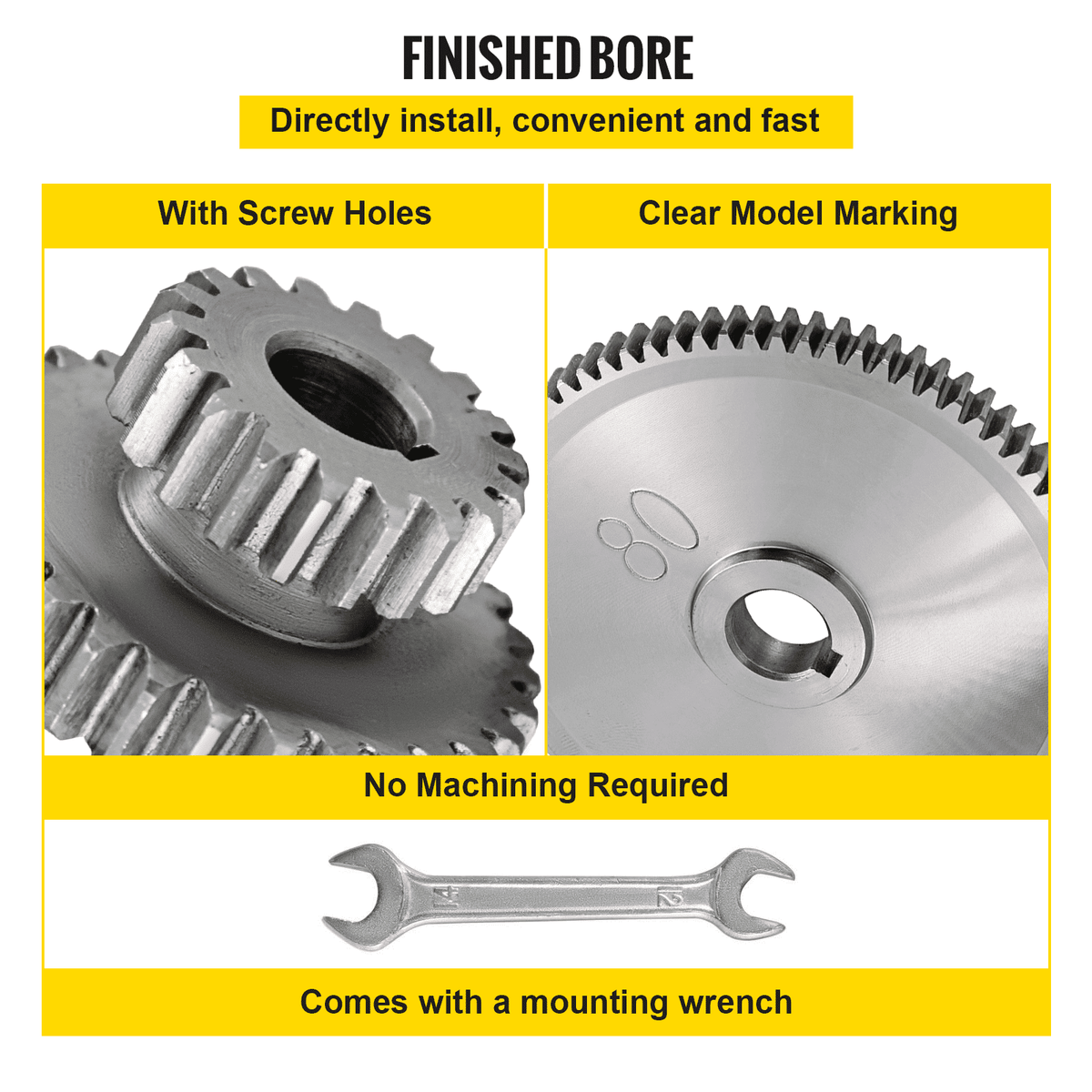 18pcs/Set CJ0618 Lathe Mini Lathe Gears Metal Cutting Machine Gears Lathe Gears Metal Exchange Gear (18pcs/Set)