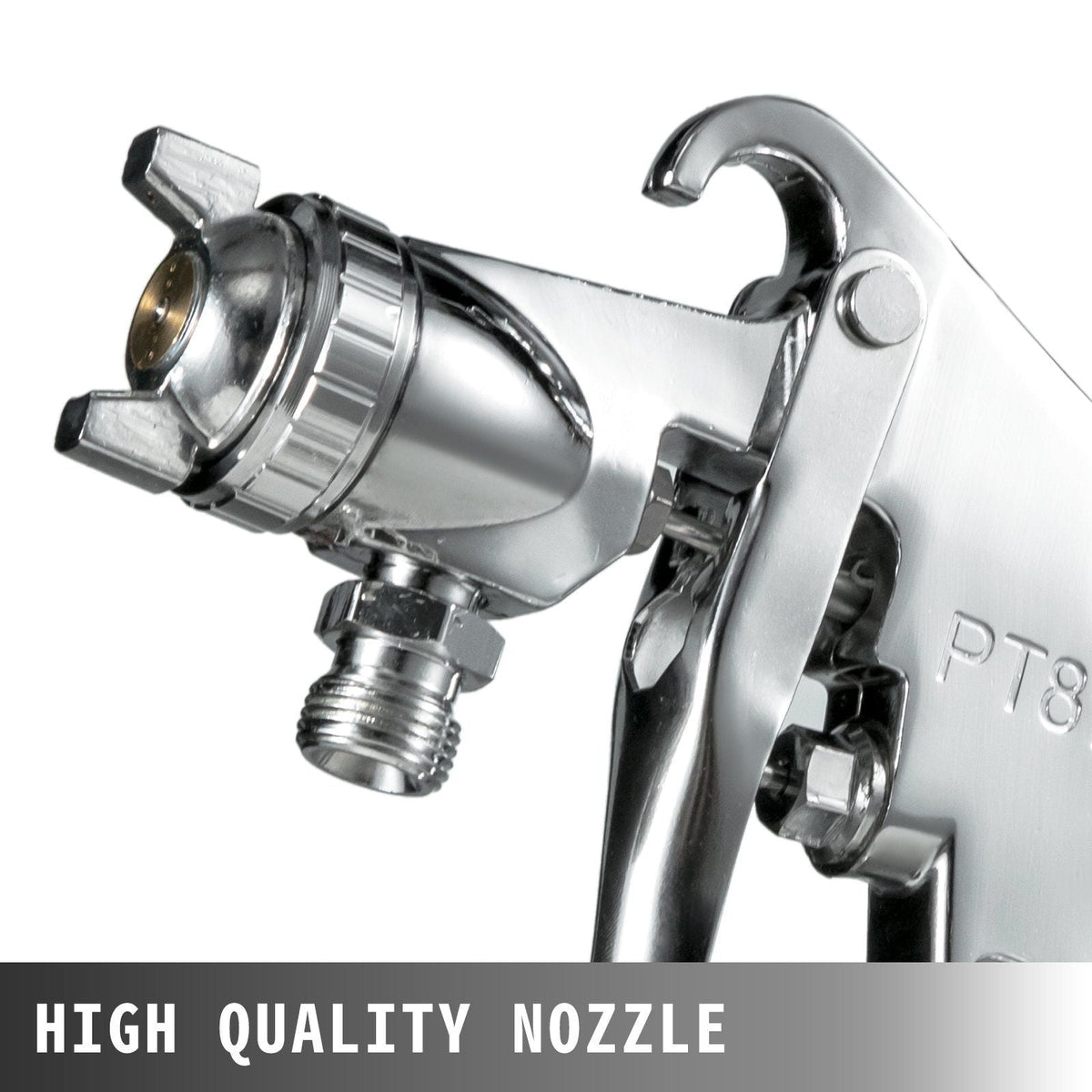 Pressure Pot Tank 10L Pressure Pot Paint Sprayer 2.5 Gallon Paint Pressure Pot Stainless Paint Tank with 3.5mm Nozzle Spray Guns and Paint Hose (10L 3.5mm)