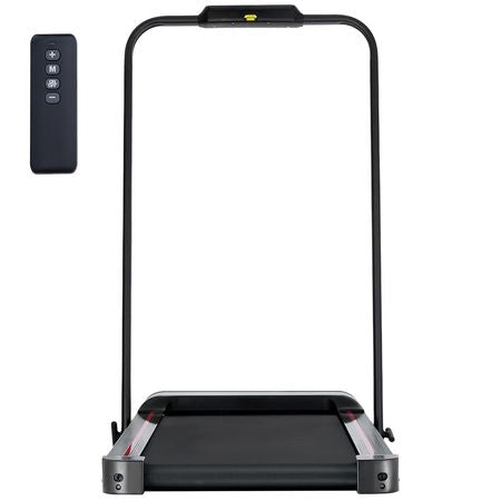 Walking Pad, Under Desk Treadmill for Home Office, Working Walking Running Machine, 265 Lbs Capacity Folding Treadmill, 2.5HP 2 in 1 Portable Pad with Handle Bar, Remote Control and LED Display