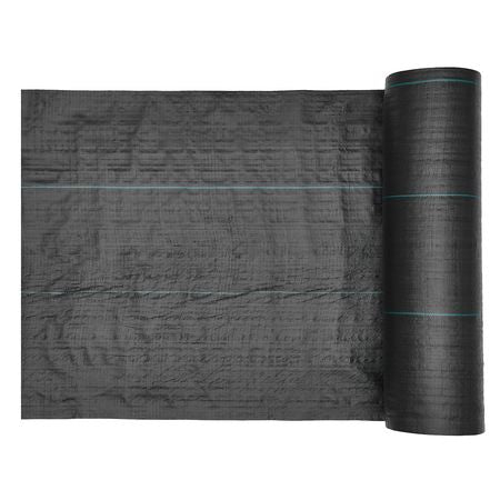 Weed Barrier Fabric Heavy Duty, 6x250FT 5oz Landscape Fabric, Woven Weed Blocker Fabrics, Garden Fabrics Weeds Barrier, Weeds Control Ground Cover, Geotextile Webbing, Gardening Mat, Black