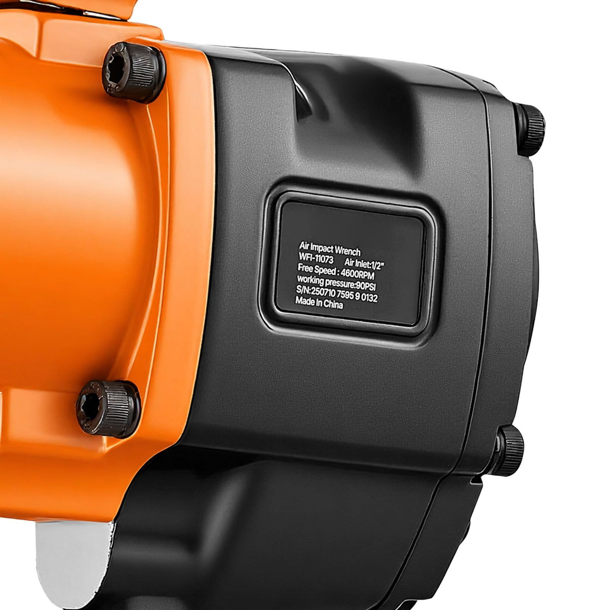 1 Inch Air Impact Wrench, Up to 1200 ft-lbs Nut-Busting Torque, 16.4 lbs Lightweight Pneumatic Impact Gun with Double Handles for Heavy Duty Repairs and Maintenance