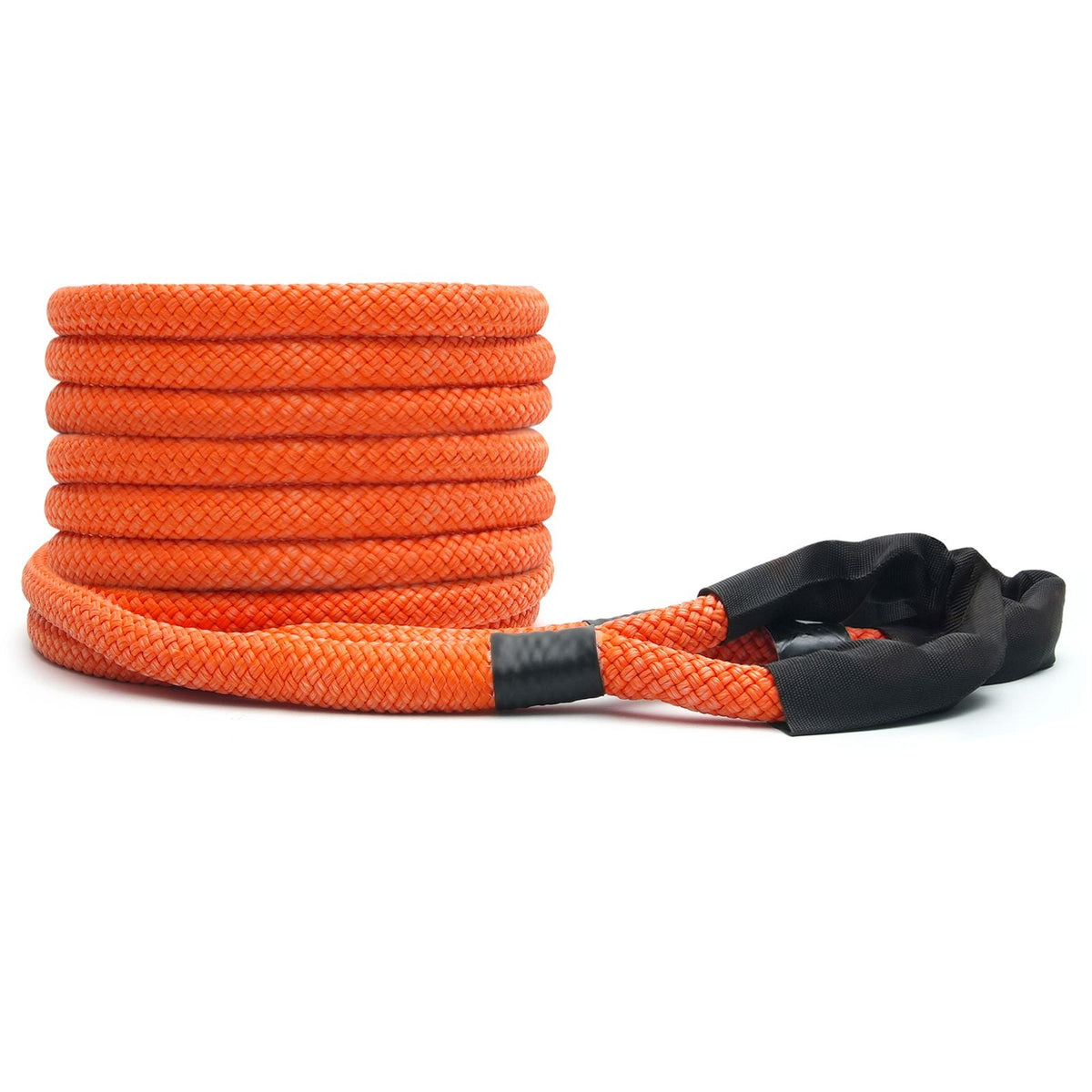1" x 30' Kinetic Recovery Tow Rope 38,000 lbs, Heavy-Duty Off Road Snatch Strap, Extreme Duty 30% Elasticity Energy Snatch Strap for Jeep Car Truck ATV UTV SUV Tractor