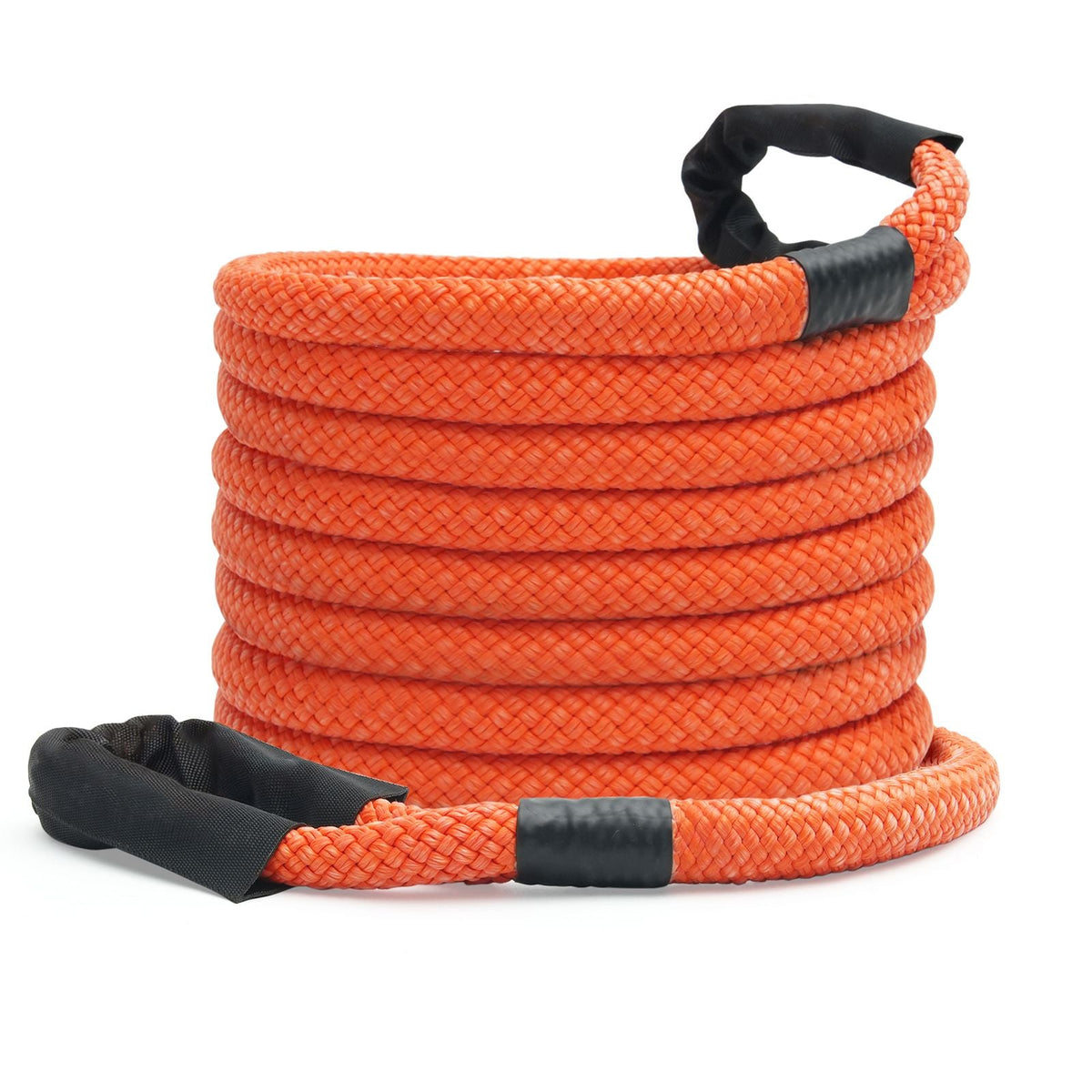 1" x 30' Kinetic Recovery Tow Rope 38,000 lbs, Heavy-Duty Off Road Snatch Strap, Extreme Duty 30% Elasticity Energy Snatch Strap for Jeep Car Truck ATV UTV SUV Tractor