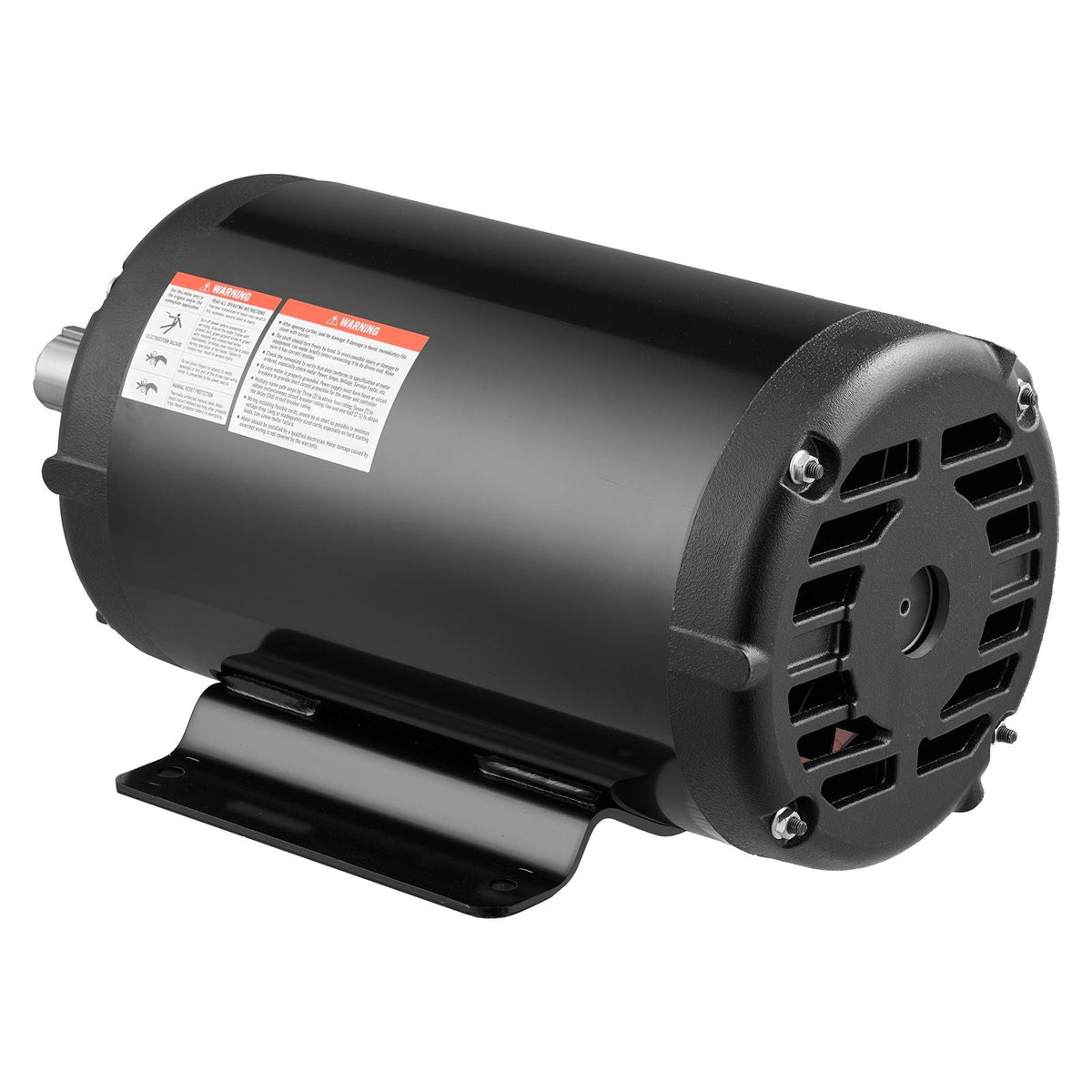 10 HP Electric Motor, 1770RPM Air Compressor Motor, CW/CCW Rotation, 1.375 inch Shaft Diameter, 3.88inch Shaft Length, 40N.m Torque, Three-Phase, 230V/460V, ODP Cooling, 215T Frame
