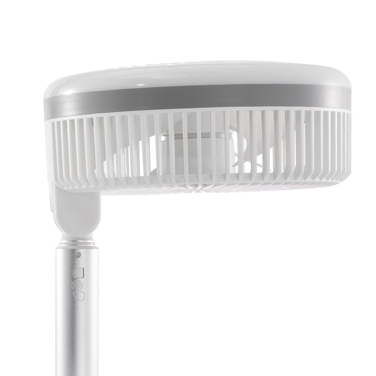 10 inch Portable Foldable Rechargeable Oscillating Fan, 3-in-1 Battery Operated with Remote Control, Quiet Desk/Table Pedestal Fan, 9 Speeds,90-degree Auto Left/Right Rotation,for Home,Office