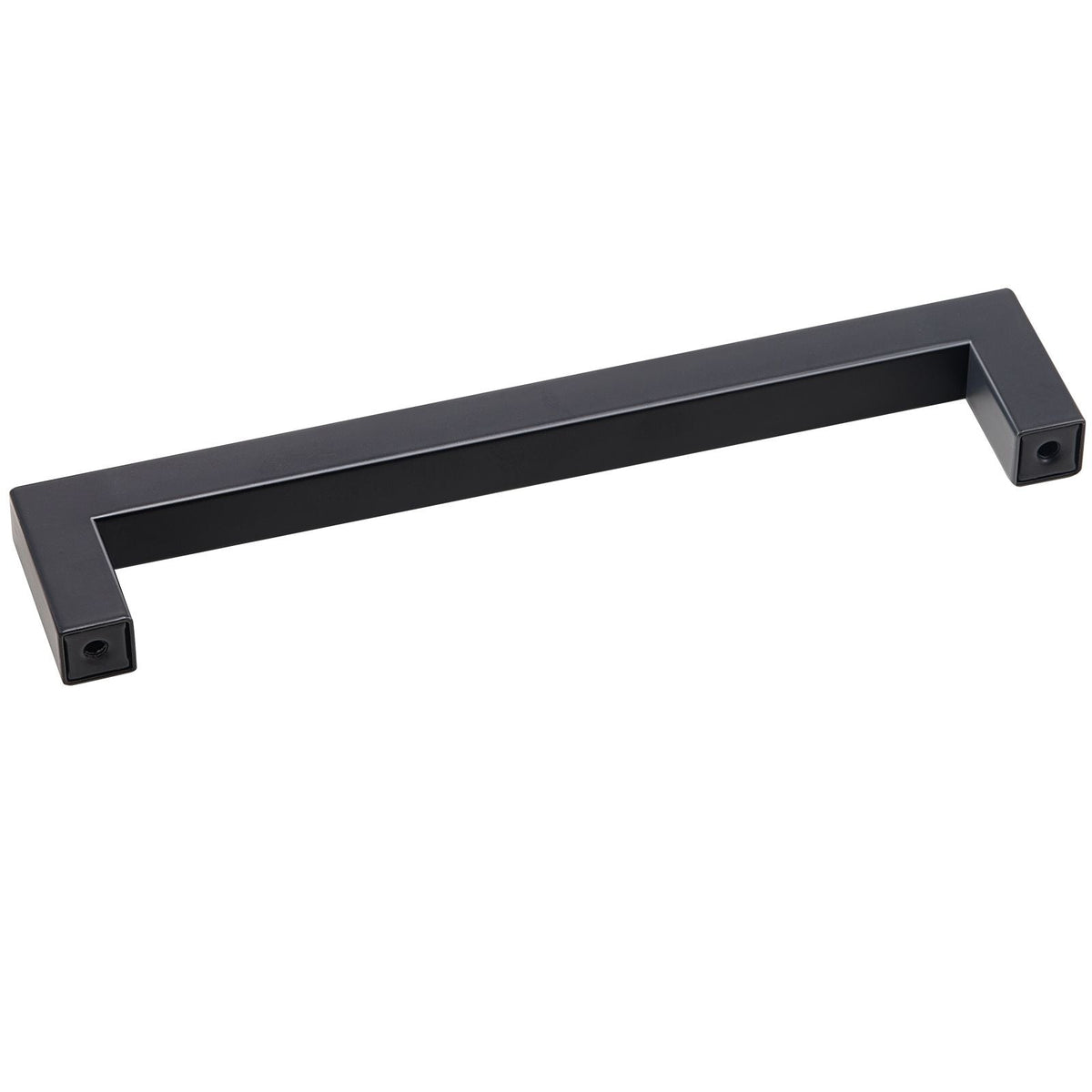10 Pack Cabinet Pulls, 5.03in / 128mm Center to Center Slim Square Kitchen Cabinet Drawer, Stainless Steel Modern Kitchen Cupboard Door Handles for Kitchen Bathroom Bar Hardware Matte Black