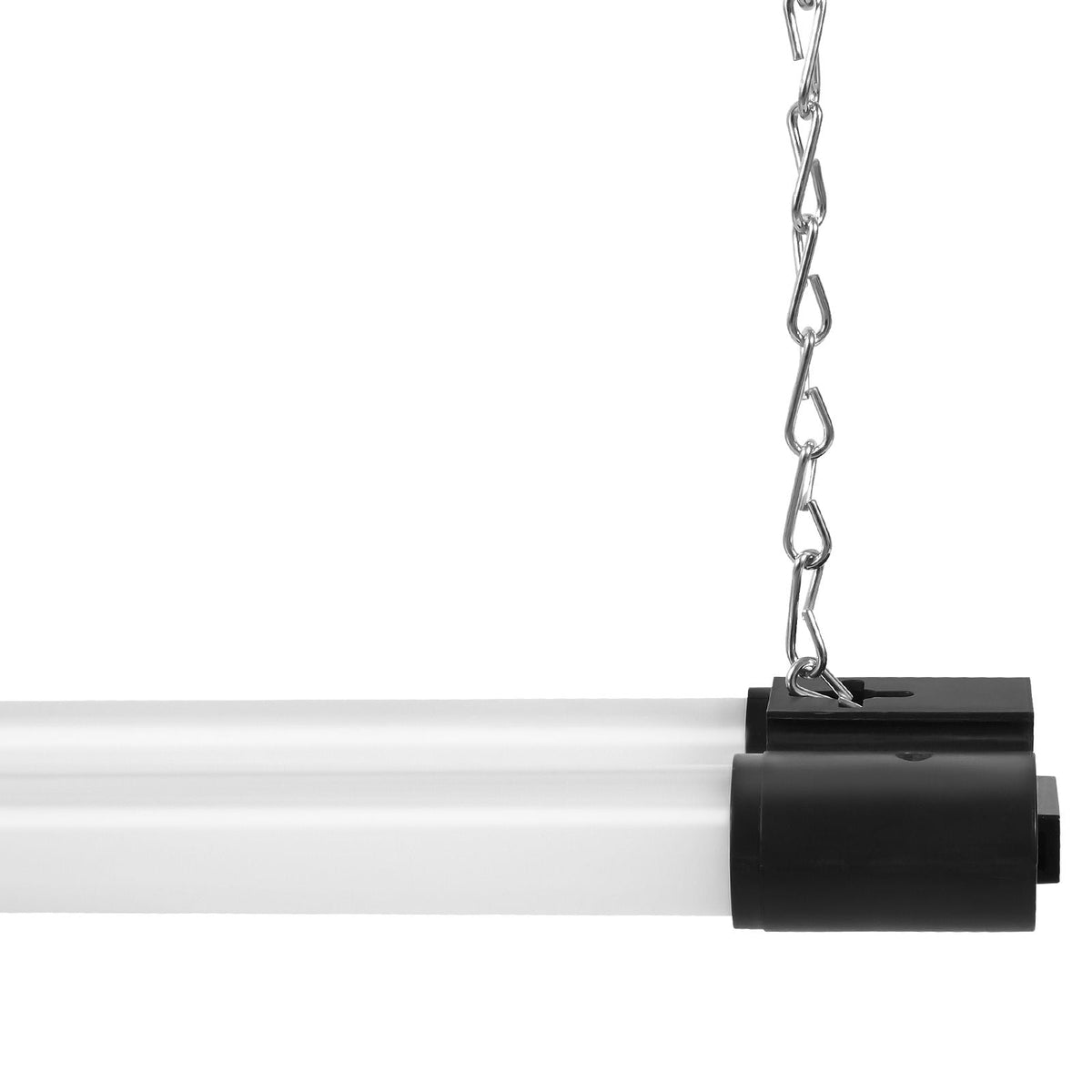 10 Pack LED Shop Light, 4 FT, 40W Linkable Shop Light Fixture, 4500 LM Surface & Hanging Mount Ceiling Lights 59 in Power Cords with ON/OFF Switch, for Garage Warehouse Home Workshop and Office