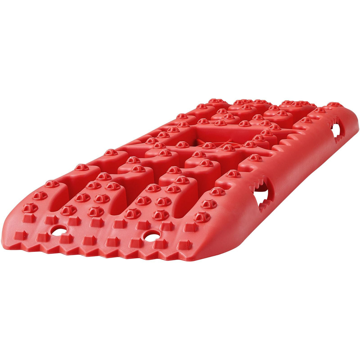 10 TON Traction Boards with PP Material, Recovery Boards for Off-road Vehicles/Cars/Pickups/SUVs/RVs, Pair Tire Traction Mats on Snow, Sand, Mud and Loose Terrain, Storage Bag, Long, Red