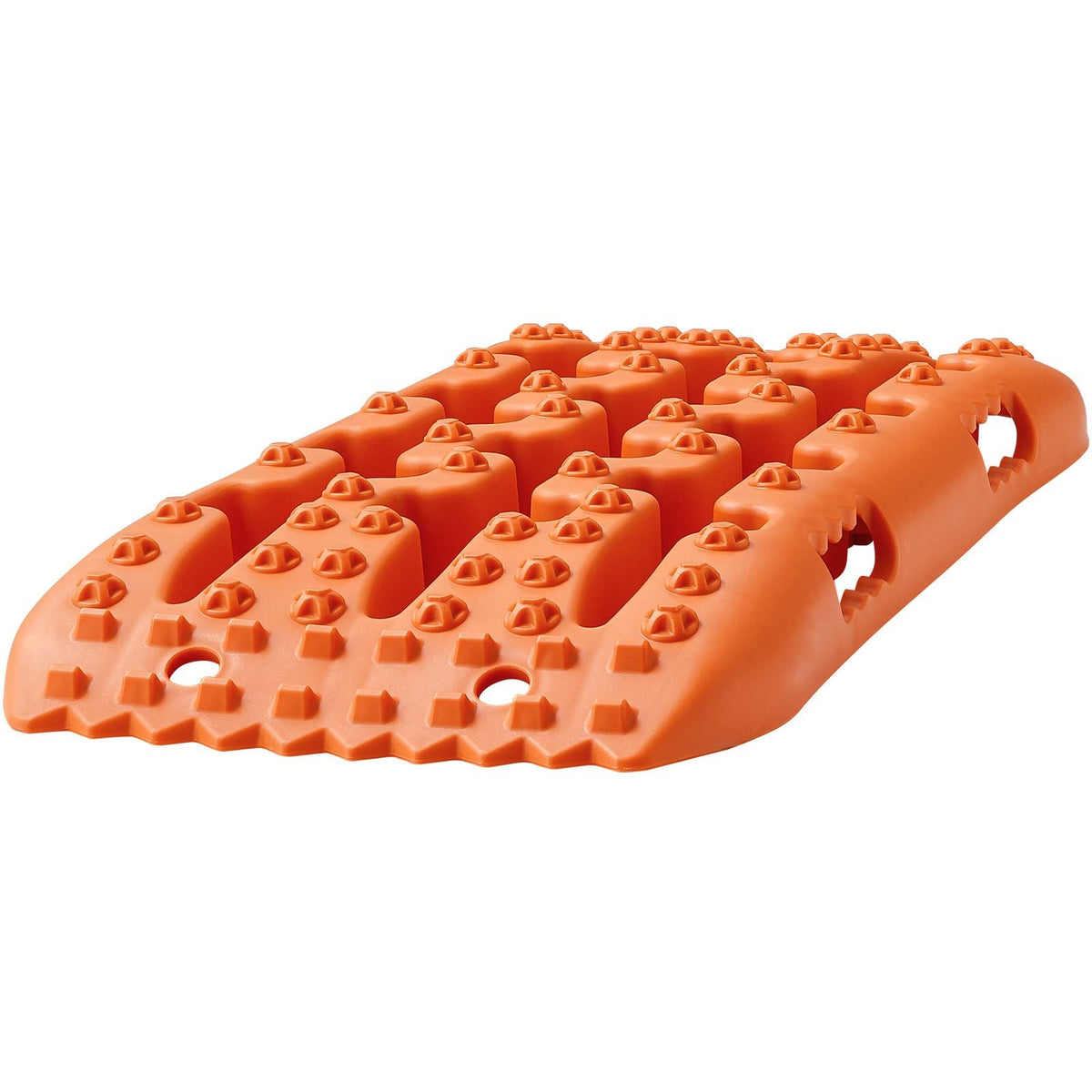 10 TON Traction Boards with PP Material, Recovery Boards for Off-road Vehicles/Cars/Pickups/SUVs/RVs, Pair Tire Traction Mats on Snow, Sand, Mud and Loose Terrain, Storage Bag, Short, Orange
