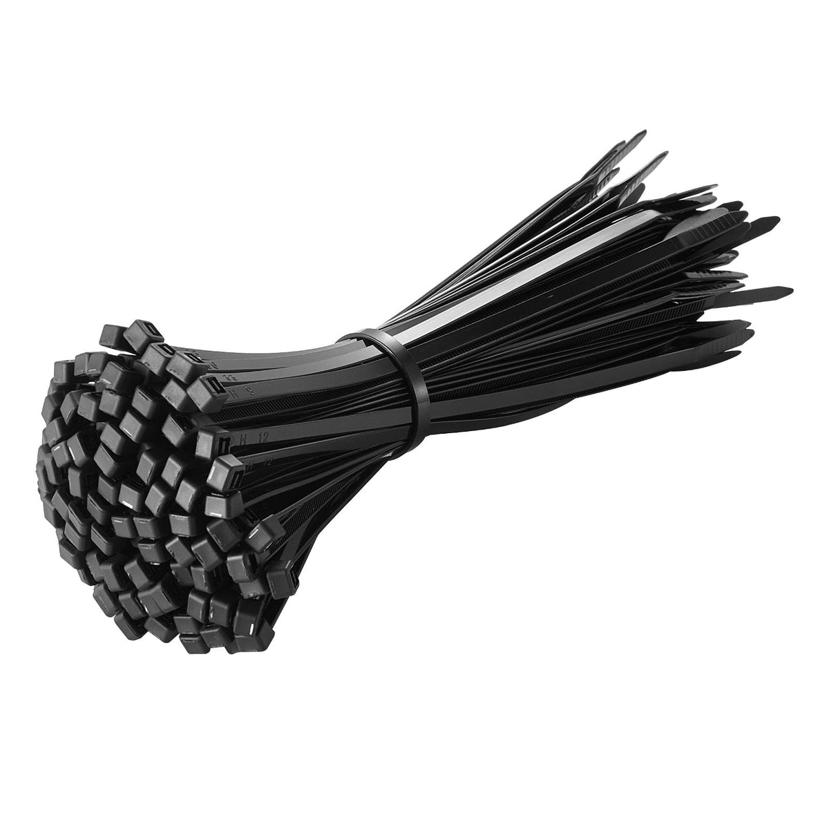 1000 Pack Cable Zip Ties, 8-inch Heavy Duty Cable Wire Ties with 45LBS High Tensile Strength, Multi-Purpose Self-Locking Nylon Tie Wraps, Heat & Cold Resistant for Indoor and Outdoor Use