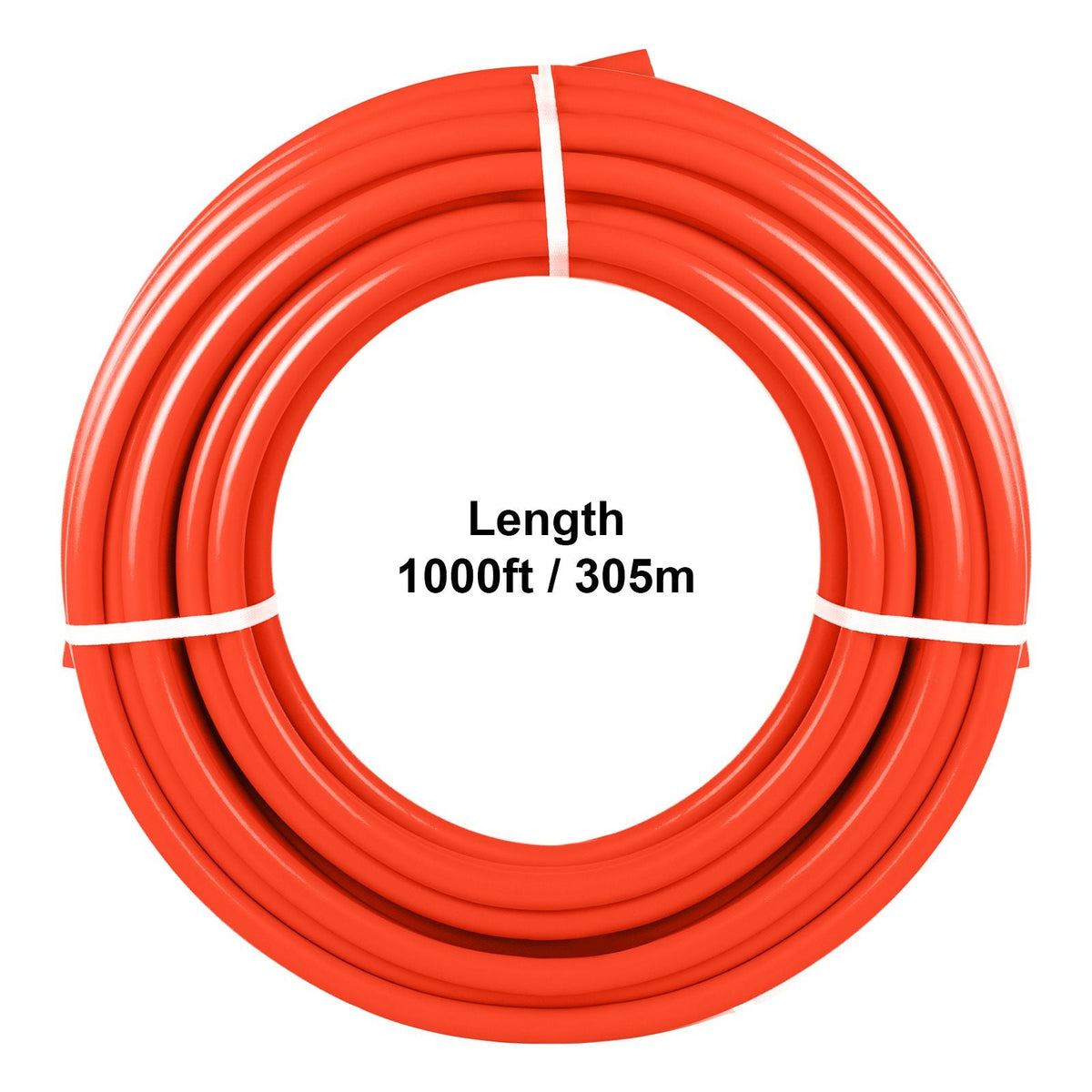 1000Ft PEX Tubing Pipe 1/2" PEX Tubing Oxygen Barrier Radiant Floor PEX Pipe Radiant Heat Floor Heating Plumbing Cold and Hot Water Tubing