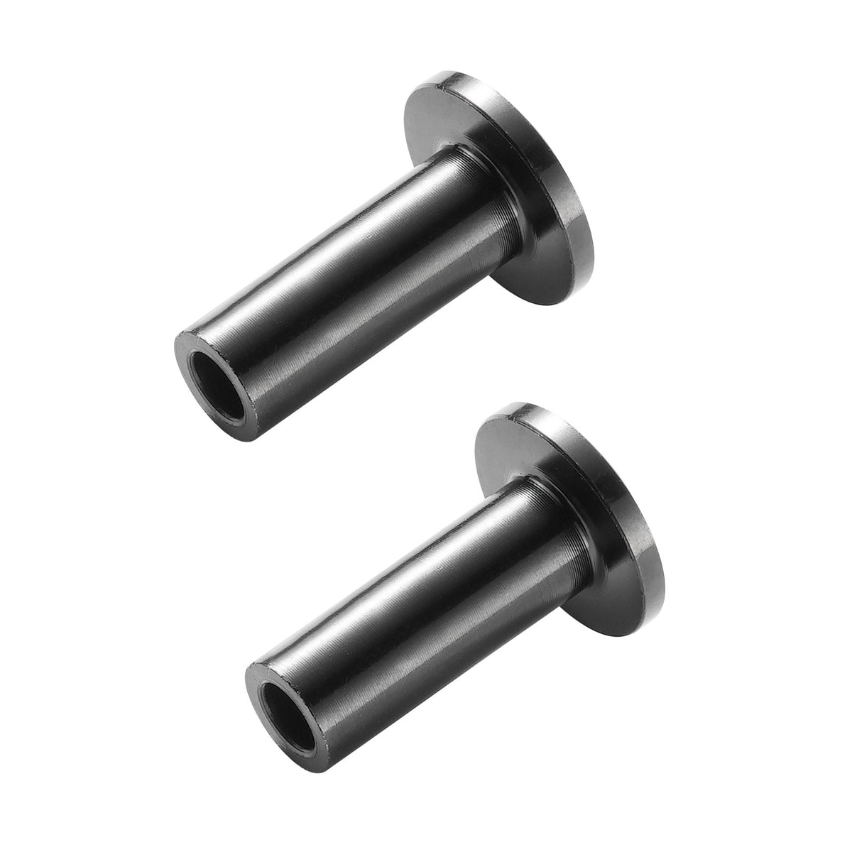 101 Pack T316 Stainless Steel Protector Sleeves for 1/8" Wire Rope Cable Railing, DIY Balustrade T316 Marine Grade, Come with A Free Drill Bit, Black