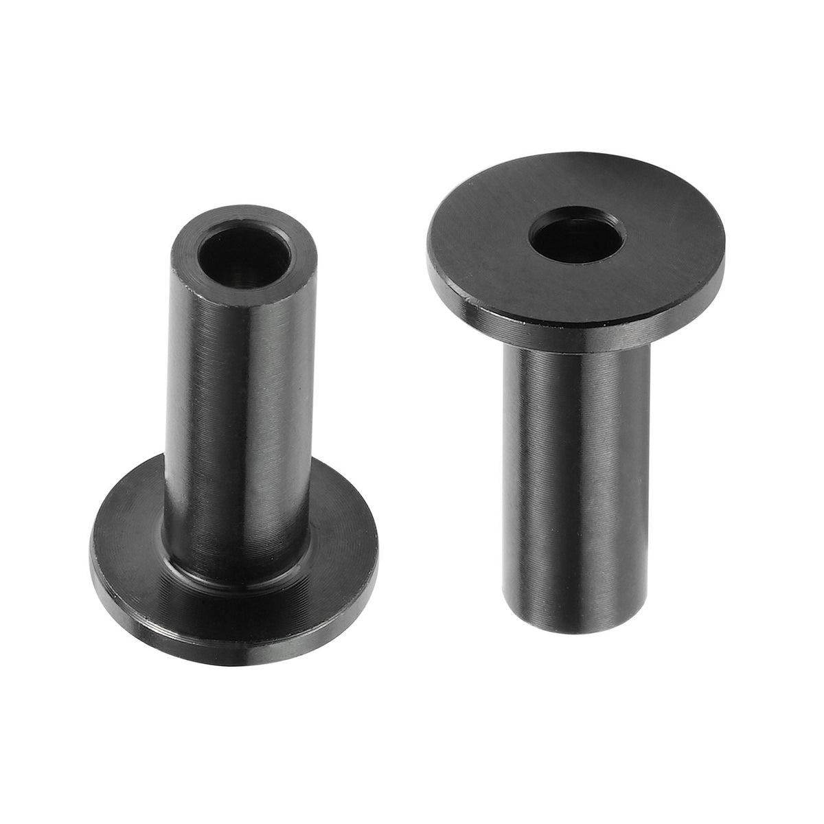 101 Pack T316 Stainless Steel Protector Sleeves for 1/8" Wire Rope Cable Railing, DIY Balustrade T316 Marine Grade, Come with A Free Drill Bit, Black