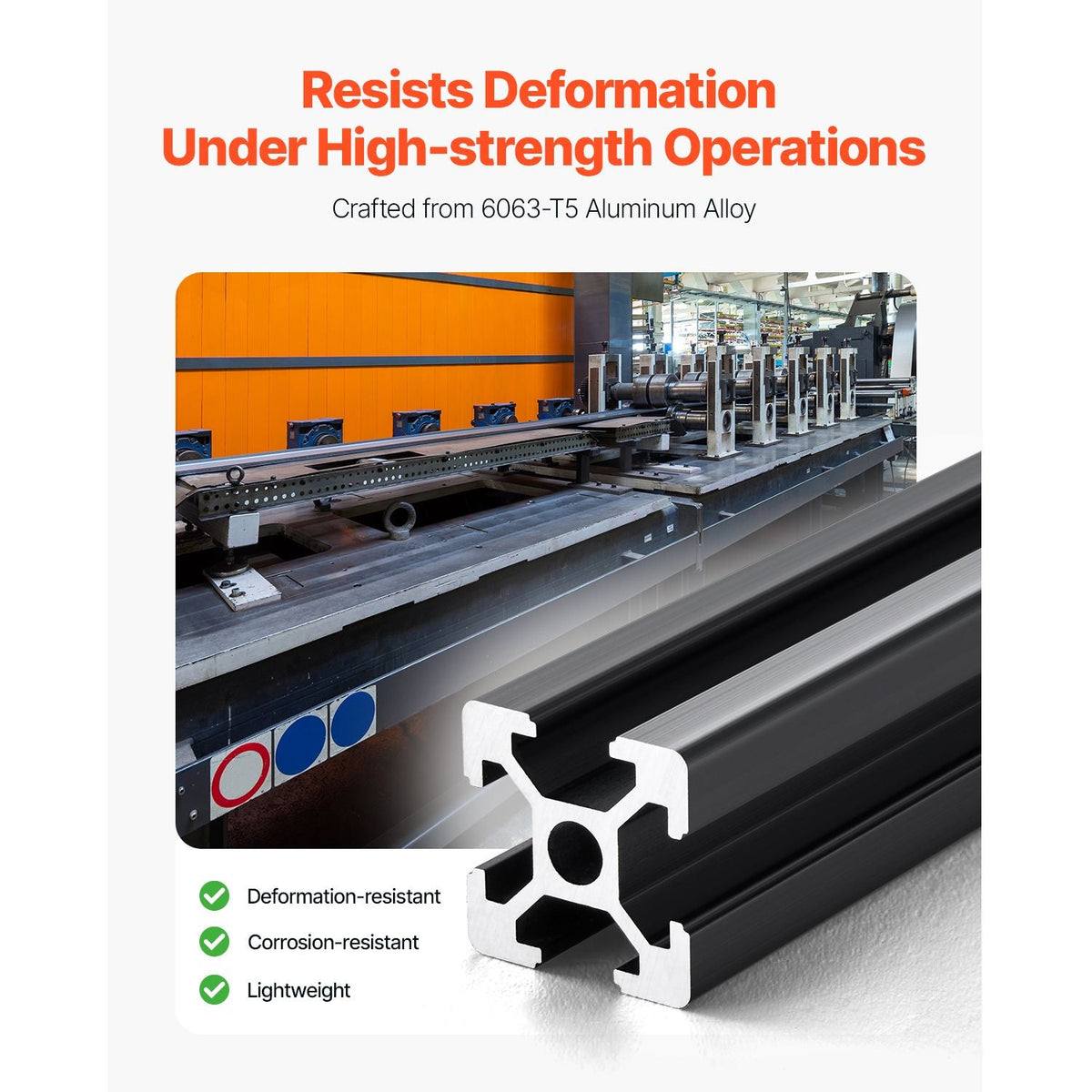 10PCS 39.4in (1000mm) T Slot 2020 Aluminum Extrusion Profile, European Standard Anodized Linear Rail, High-Strength Extruded Aluminum Rail for 3D Printer, CNC Machine DIY, Laser Engraving, Black
