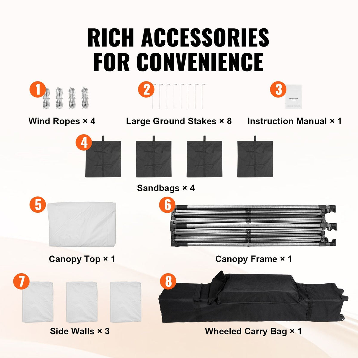 10x10 FT Pop up Canopy with Removable Sidewalls, Instant Canopies Portable Gazebo & Wheeled Bag, UV Resistant Waterproof, Enclosed Canopy Tent for Outdoor Events, Patio, Backyard, Party, Camping