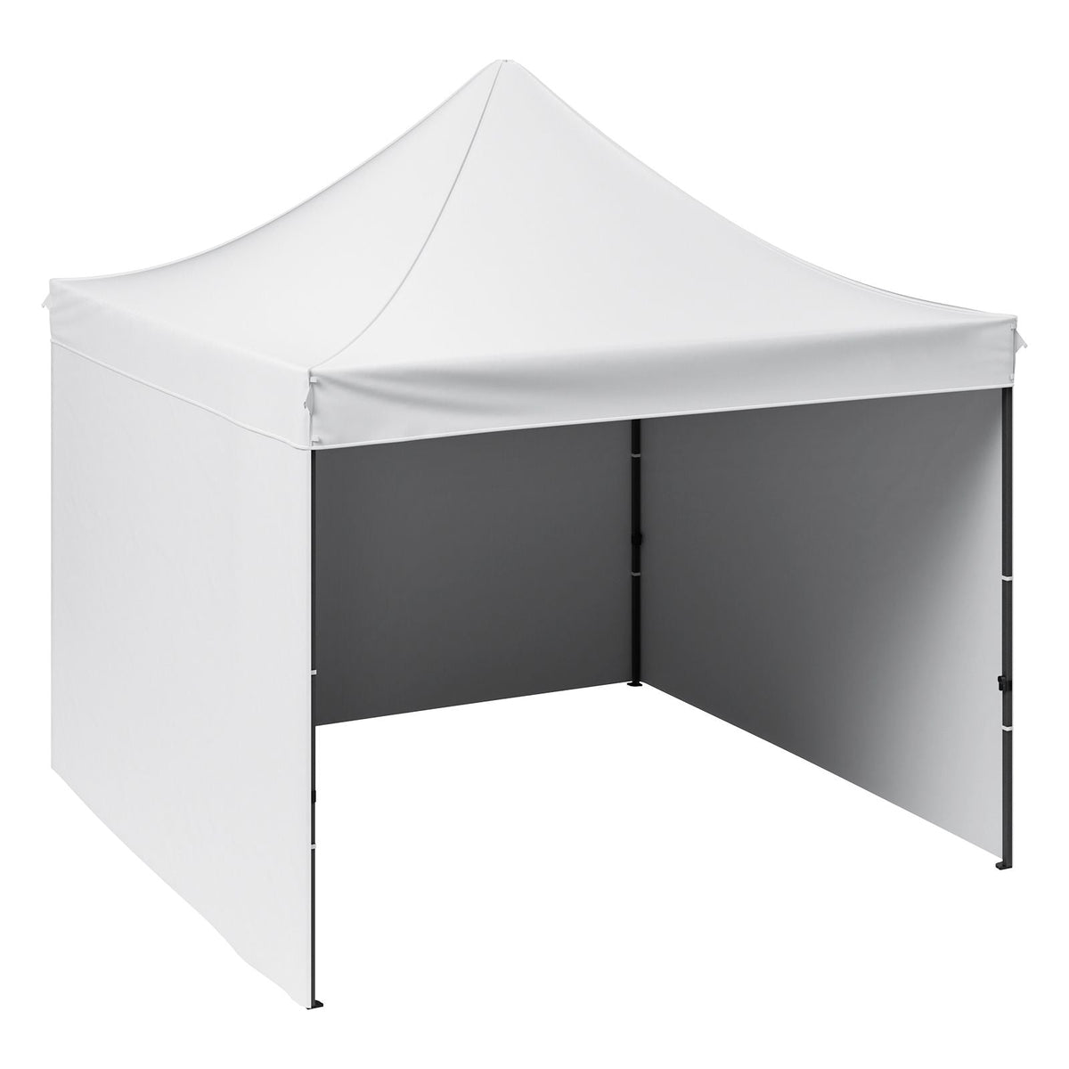 10x10 FT Pop up Canopy with Removable Sidewalls, Instant Canopies Portable Gazebo & Wheeled Bag, UV Resistant Waterproof, Enclosed Canopy Tent for Outdoor Events, Patio, Backyard, Party, Camping