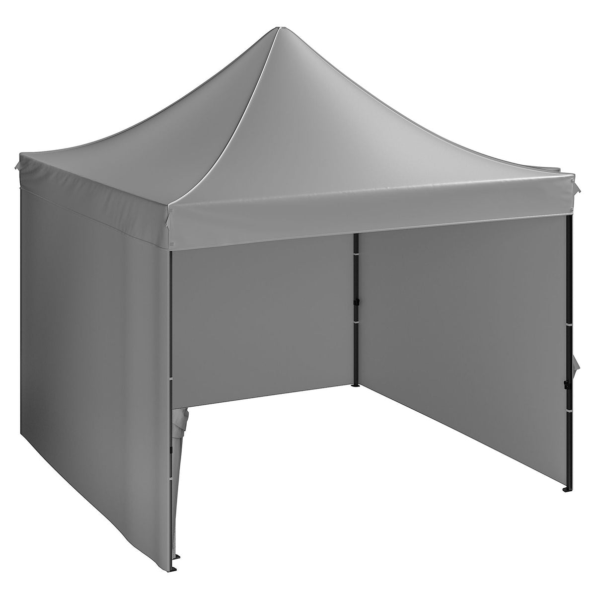 10x10 FT Pop up Canopy with Removable Sidewalls, Instant Canopies Portable Gazebo & Wheeled Bag, UV Resistant Waterproof, Enclosed Canopy Tent for Outdoor Events, Patio, Backyard, Party, Camping