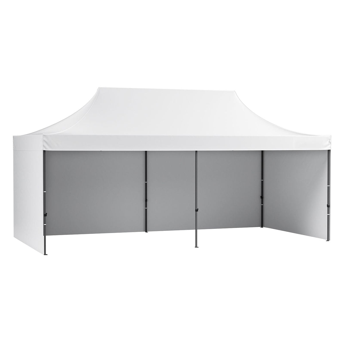 10x20 FT Pop up Canopy with Removable Sidewalls, Instant Canopies Portable Gazebo & Wheeled Bag, UV Resistant Waterproof, Enclosed Canopy Tent for Outdoor Events, Patio, Backyard, Party, Parking