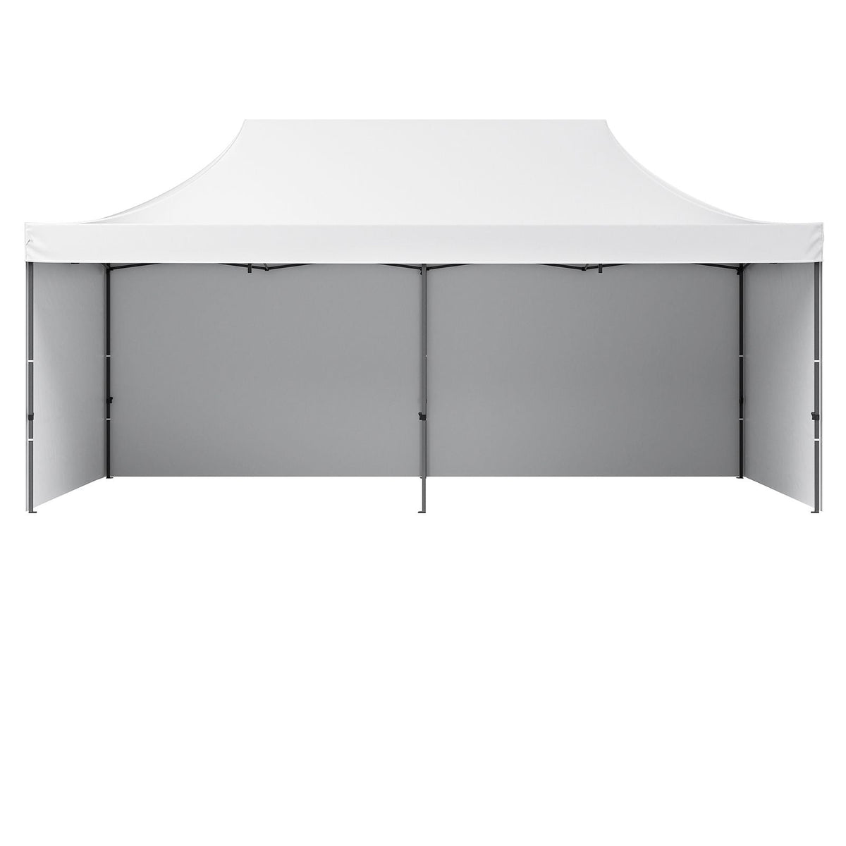 10x20 FT Pop up Canopy with Removable Sidewalls, Instant Canopies Portable Gazebo & Wheeled Bag, UV Resistant Waterproof, Enclosed Canopy Tent for Outdoor Events, Patio, Backyard, Party, Parking