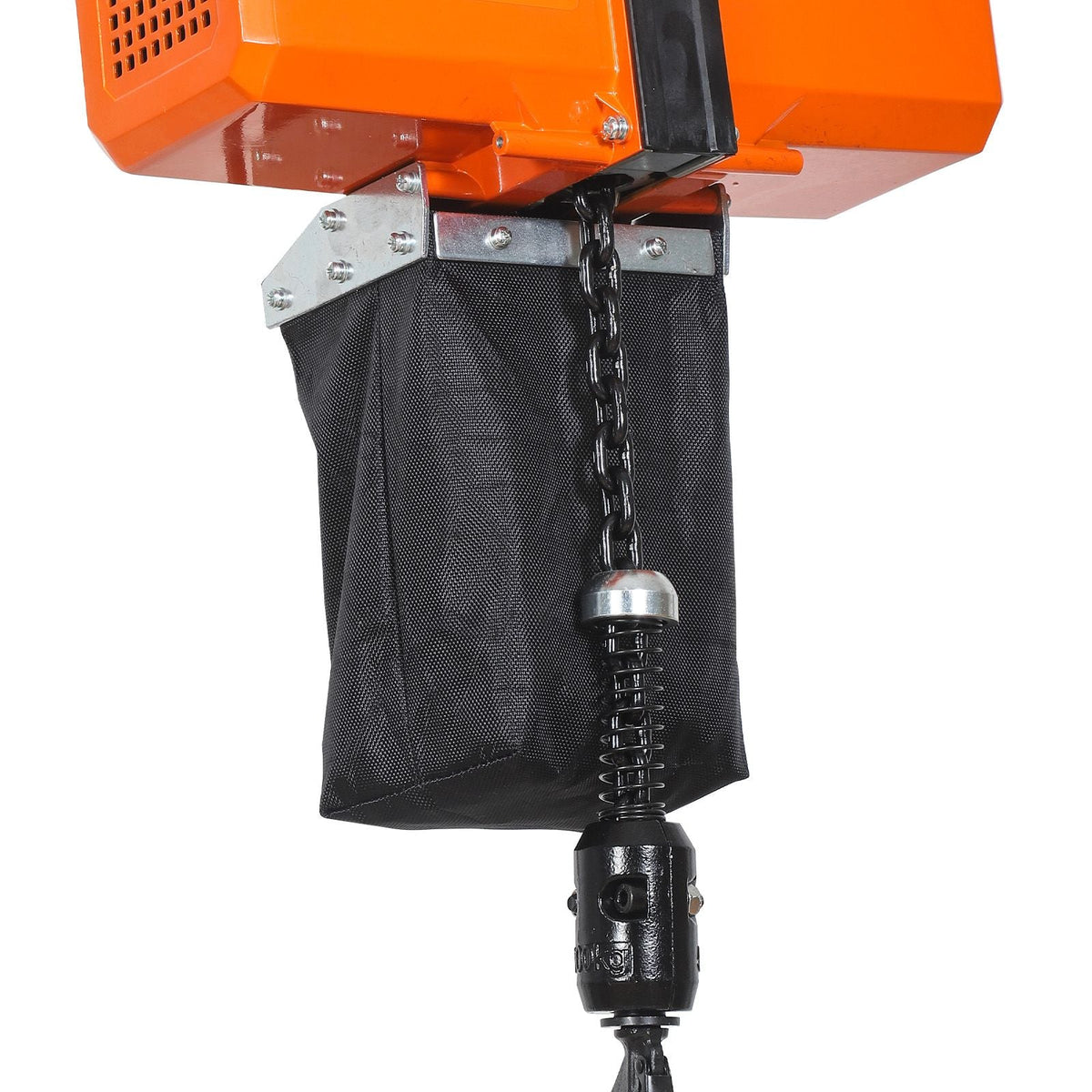 1100 lbs Electric Chain Hoist 15 FT Lifting Height, 120V Electric Hoist, Single Phase Overhead Crane with G100 Chain, 10 ft Wired Remote Control for Garage, Shop, Hotel, Home