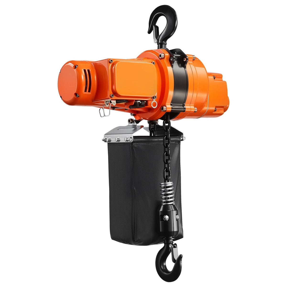 1100 lbs Electric Chain Hoist, 20 ft Lifting Height, 120V Single Phase Overhead Crane with 328 ft Wireless & 15 ft Wired Remote Control, Power Electric Hoist for Factories, Warehouses, Garages
