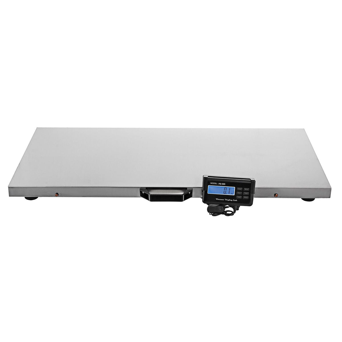 1100Lbs x 0.2Lbs Digital Livestock Scale Large Pet Vet Scale Stainless Steel Platform Electronic Postal Shipping Scale Heavy Duty Large Dog Hog Sheep Goat Pig Sheep Scale